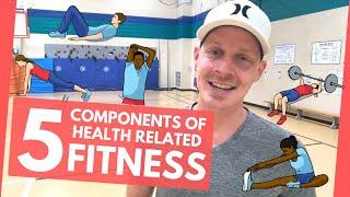 The 5 Components of Health Related Physical Fitness | A Summary Overview |