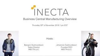 Webinar: Manufacturing in Microsoft Dynamics 365 Business Central