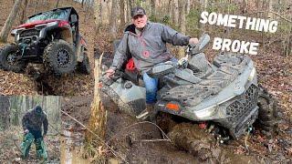 CFMOTO U10 Pro & CFORCE 1000 Recovery Rescue Gone Wrong | I broke it!