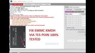 FIX EMMC KMDH TESPOIN 100% TESTED