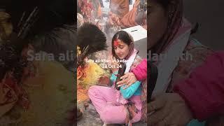 Sara Ali Khan in kedarnath today 28 Oct 24