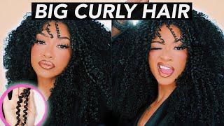 BIG Curly Hair Tutorial | Bri Hall