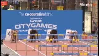 435 Tiffany Porter wins Women's 100m Hurdles Great Manchester Games 2016