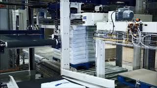 NEWTEC | Terram Low Level Palletizer