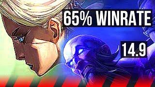 CAMILLE vs RYZE (TOP) | 65% winrate, 45k DMG, 20/3/7, Legendary | BR Challenger | 14.9