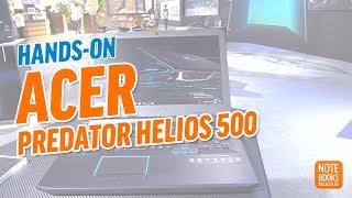 Computex 2018: Acer Predator Helios 500 Hands On - Deutsch / German ►► notebooksbilliger.de