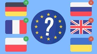Почему не все страны Европы в ЕС ?