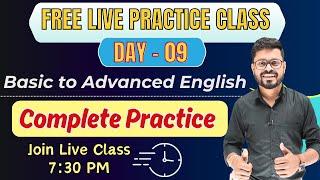 Day 9 | Level Up Your English: Basic to Advanced Course | English Speaking Practice