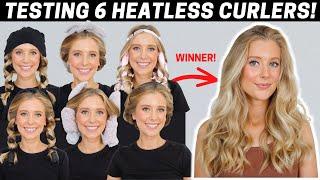 Heatless Curl Showdown! Octocurl vs. Robe Tie Curls, Curling Rod, Leggings, Headband & Socks