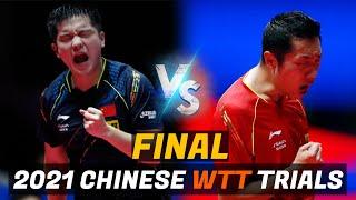 Fan Zhendong vs Xu Xin | 2021 Chinese WTT Trials and Olympic Simulation (FINAL)