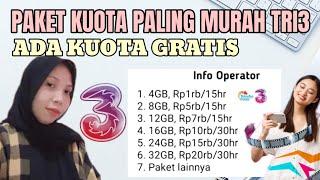 PAKET INTERNET MURAH TRI 2025 || KODE DIAL TRI TERBARU