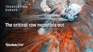 The critical raw materials act