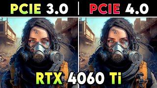 RTX 4060 Ti 8GB - PCIe 3.0 vs 4.0 - Does it Matter in 2024?