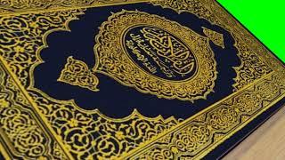Green screen Footage | 3d Quran Animation Greenscreen