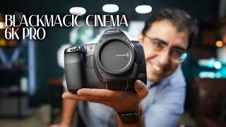 Blackmagic 6k Pro Unboxing & Menu Overview | Urdu/Hindi