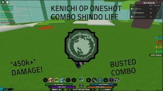 KENICHI OP ONESHOT COMBO | Shindo Life Roblox