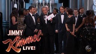 Jimmy Kimmel Reveals What Really Happened at Craziest Oscars Ever