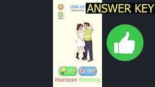 Naughty Puzzle Tricky Test LEVEL 114 They are shy - Gameplay Walkthrough Android IOS