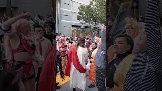 Jesus confronts hate preacher at sac anime