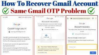 how to recover google account without phone number and recovery email | google account recovery |