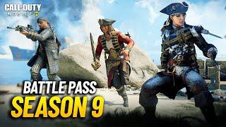Season 9 Battle Pass Characters & Theme in CODM | Cod Mobile