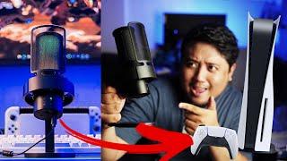 BEST BUDGET MIC for PS5 and Nintedo Switch? AmpliGame A8 Plus Microphone Unboxing & Initial Review