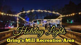 Holiday Lights | Gring's Mill Recreation Area