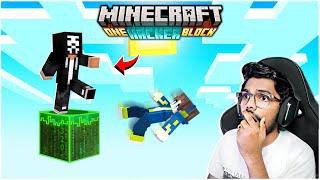 ONE HACKER BLOCK | Minecraft in Telugu | Maddy Telugu Gamer