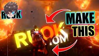 Make Ruok FF New Video Only Using Kinemaster | How To Edit Like Ruok FF | In Kinmaster