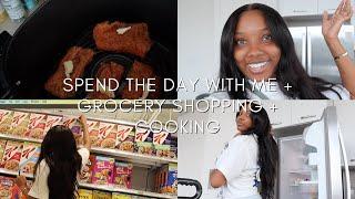 SPEND THE DAY WITH ME + GROCERY SHOPPING