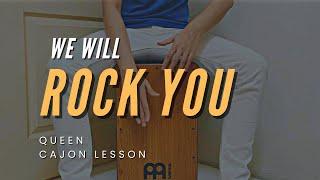 We Will Rock You - Cajon Grade 1 Lesson - Queen