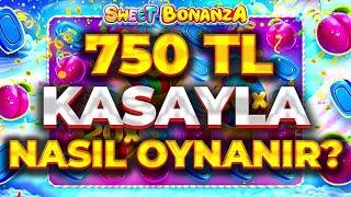 SWEET BONANZA KÜÇÜK KASA | 750 TL KASAYLA REKOR ÖDEME SLOT OYUNLARI TAKTİK VURGUN 