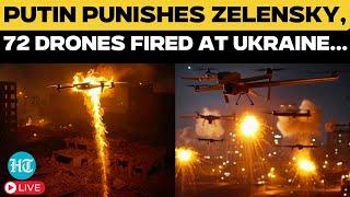 Russia-Ukraine War LIVE | Putin’s Drone Blitz Bleeds Ukraine; Guided Bomb Attack Hits Zaporizhzhia