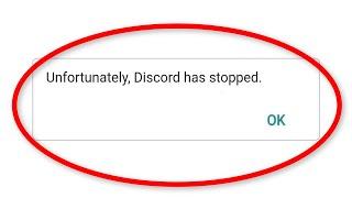 Fix Unfortunately Discord Has Stopped Error Android || Fix Discord Not Open Problem Android