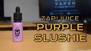 Purple Slushie e-Liquid Review By Zap! Juice