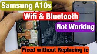 Samsung A10s Wifi & Bluetooth Not Working Problem Fixed !!