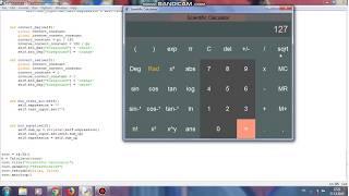 Python scientific calculator