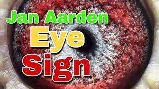 Jan Aarden eye sign