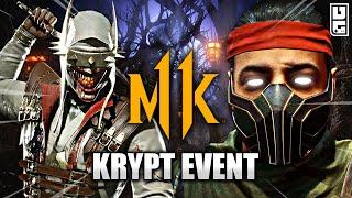 Mortal Kombat 11 - RARE Noob Saibot & Cassie Cage Gear!! (Krypt Event #21)