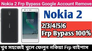 Nokia 2 FRP Bypass Google account Remove Unlock Gmail Account Update 2024 Tech Bangla Help Msr