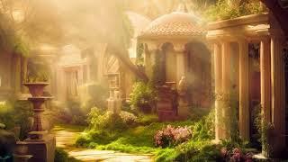 Greek Garden Serenity: Enchanting Ambiance with Meditative Loop and Nature Bird Sounds