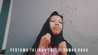 Tutorial Berhijab Ala Ananda Adelia Anjani Putri Siswa Kelas 7