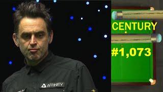 O'Sullivan Century #1,073  2020 Scottish Open