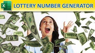 How To Make a Lottery Number Generator in Microsoft Excel | Excel Tutorial