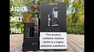 Aspire MIXX Mod | Designed by Sunbox | Stunning & high end quality!!