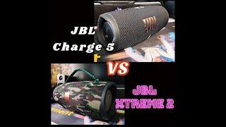 JBL Charge 5 VS JBL XTREME 2 - SOUND BATTLE (40watts Mono VS 40watts Stereo)