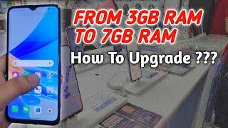 Form 3GB to 7GB RAM ? HOW? Oppo A17k RAM EXPANSION