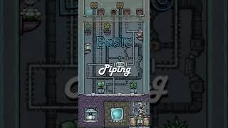 Basic Piping Tutorial Oxygen not included #shorts