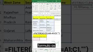 Create  Dependent Drop-Down List #shorts #excelmind