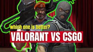 Is Valorant better than CSGO | Which one is better?